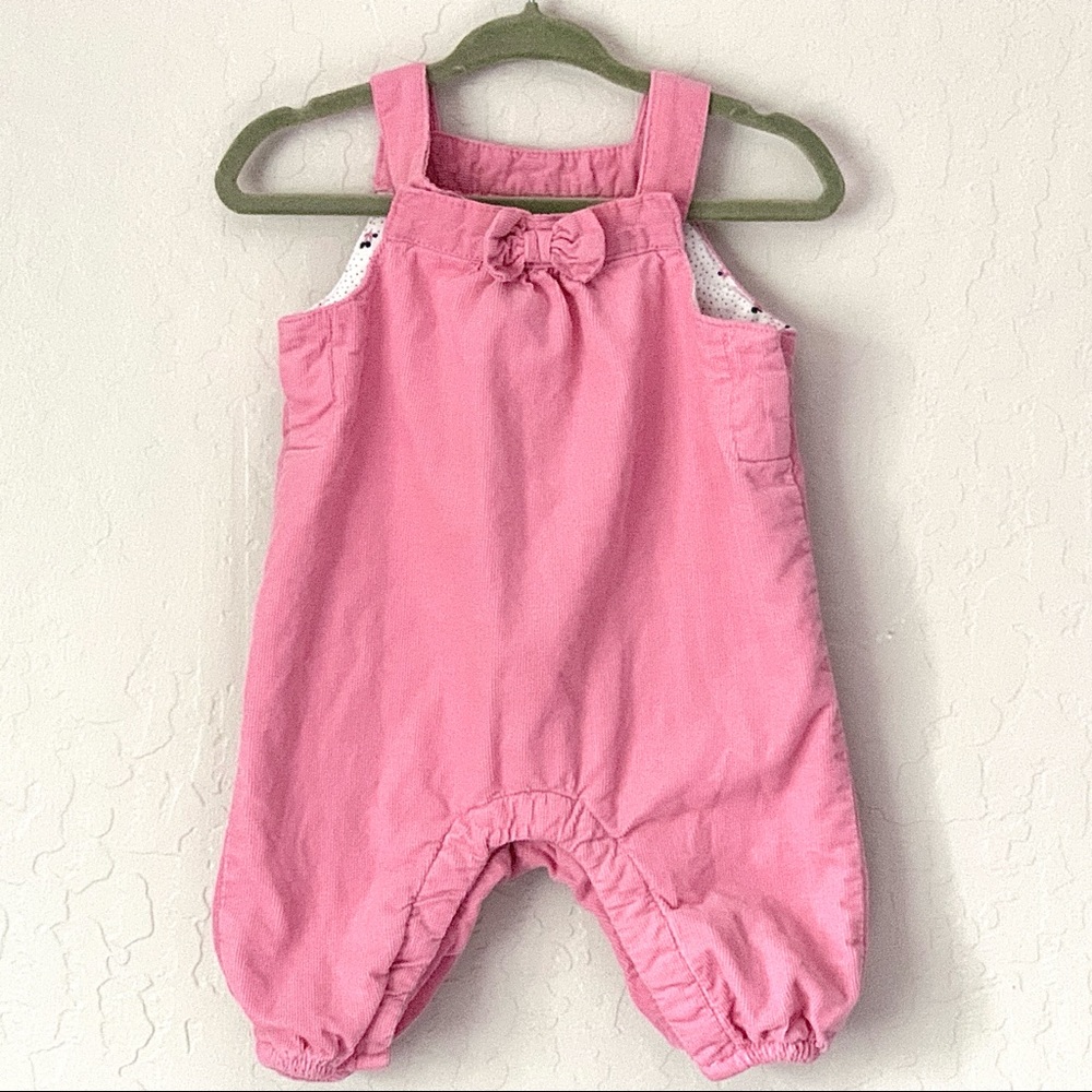 H&M Pink Corduroy Jumper - Baby Girl 0-3 Month
